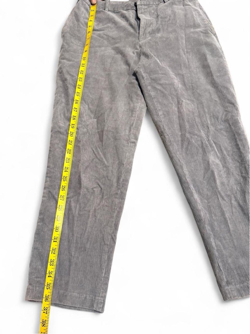 Uniqlo Men's Grey Corduroy Pants